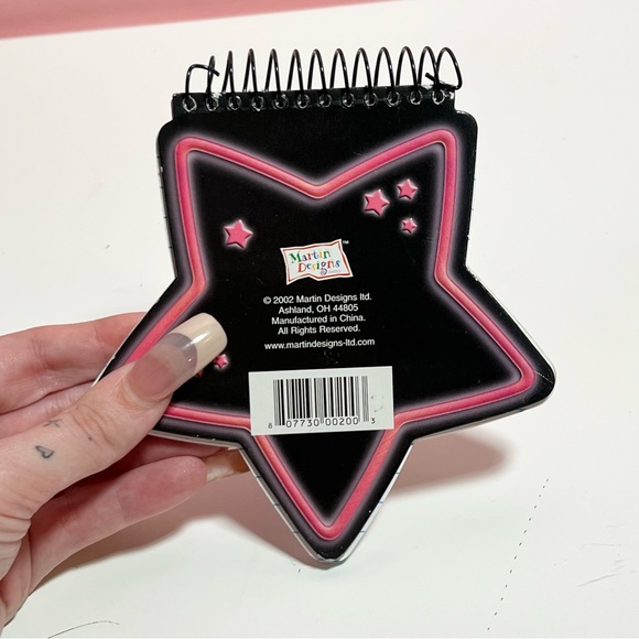 Vintage Y2K 2000s mcbling star notebook - Picture 4 of 6